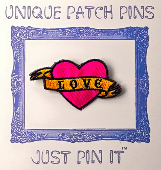 LOVE TATTOO PATCH PIN